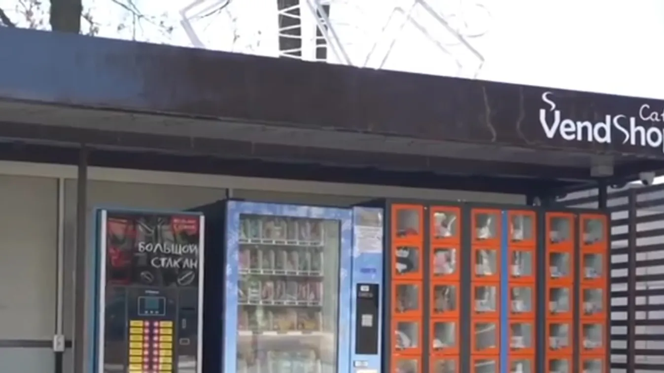 Automatából árulják a koronavírus-túlélőkészletet