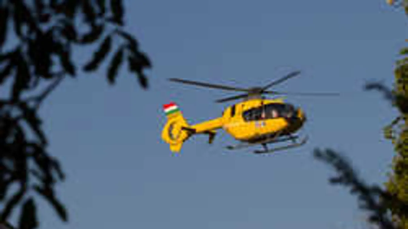 Súlyosan sérült túrázót mentettek helikopterrel Szigliget mellett