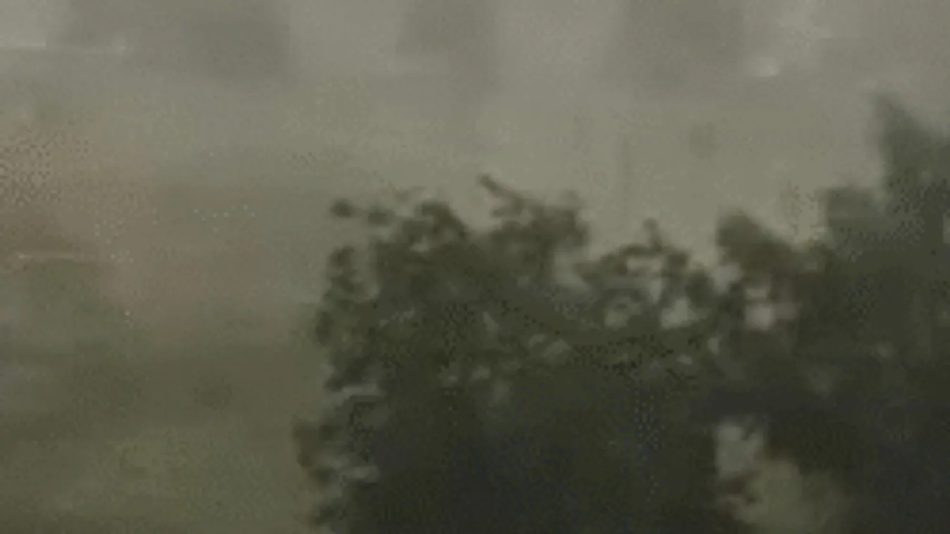 Így pusztított a szupervihar Székesfehérváron - VIDEÓ