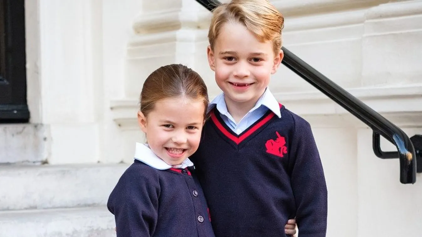 Princess Charlotte first day of