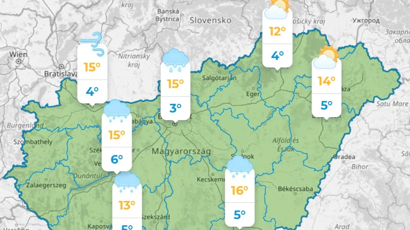 Nem hoztunk jó híreket: Ilyen lesz az időjárás a héten