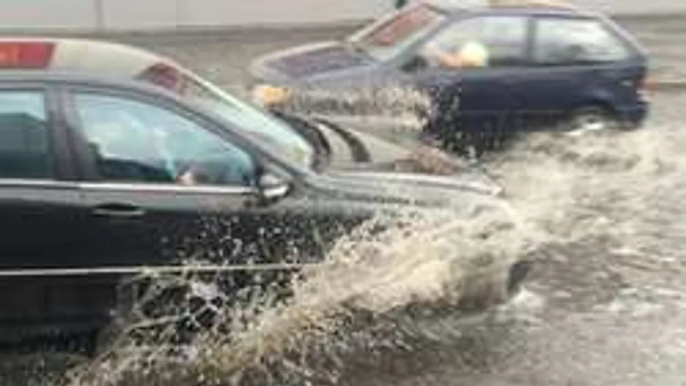 Diónyi jégdarabok, árvíz az utakon! Így csapott le a vihar az országra!