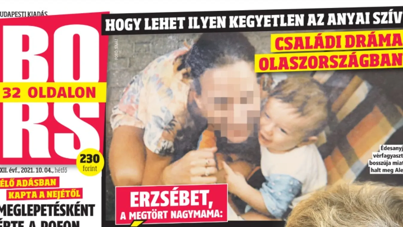 Október 1-jén egy Perugiához közeli, elhagyatott házban végzett a kisfiúval az édesanyja
