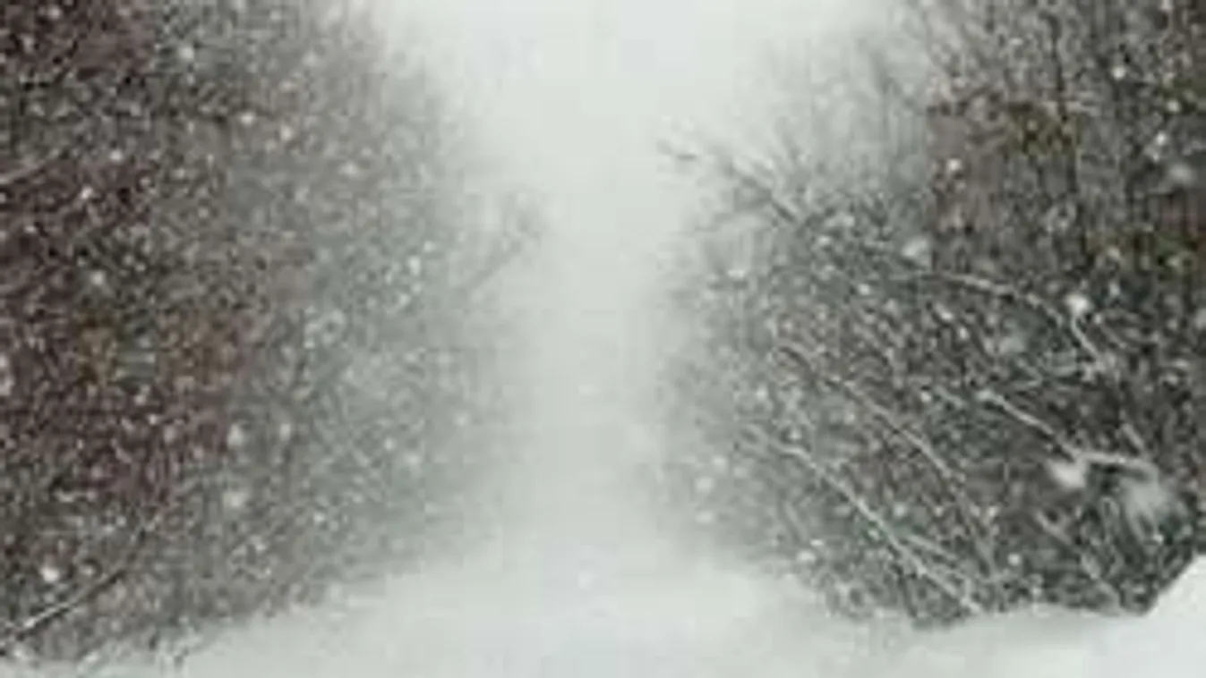 Riasztó: Hózáporral kísért fagyos levegő tart Magyarország felé!