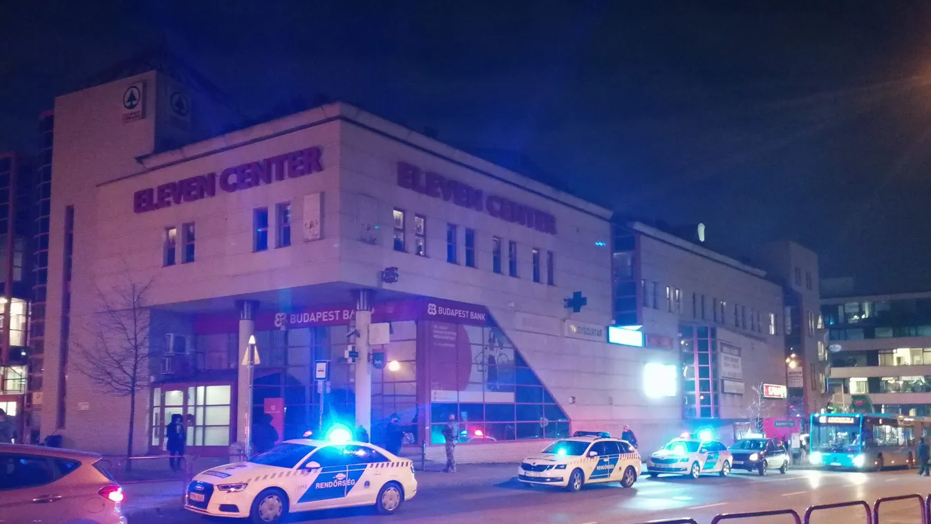 Menekítik az embereket: bombariadó van egy budapesti plázában