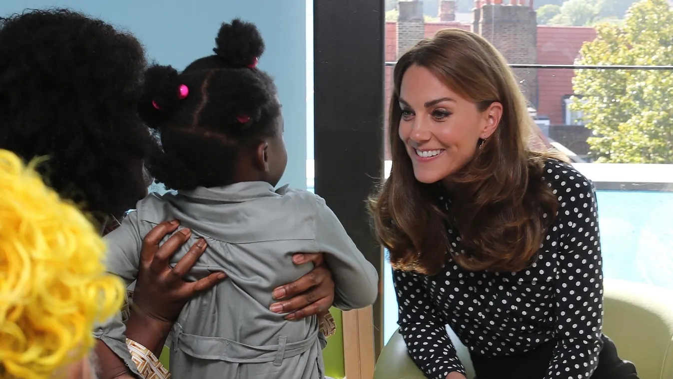 The Duchess of Cambridge visits Sunshine House