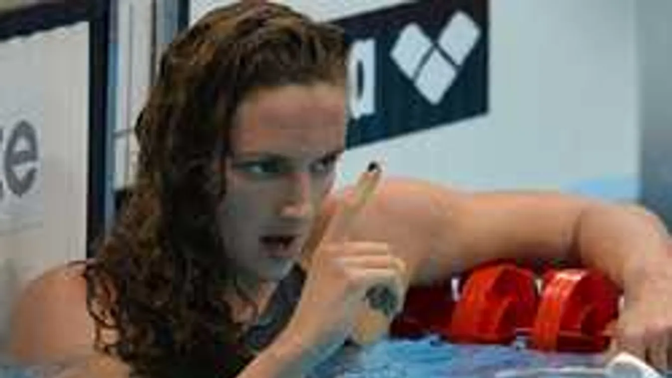 Hosszú Katinka kifeküdt, így még nem láttuk