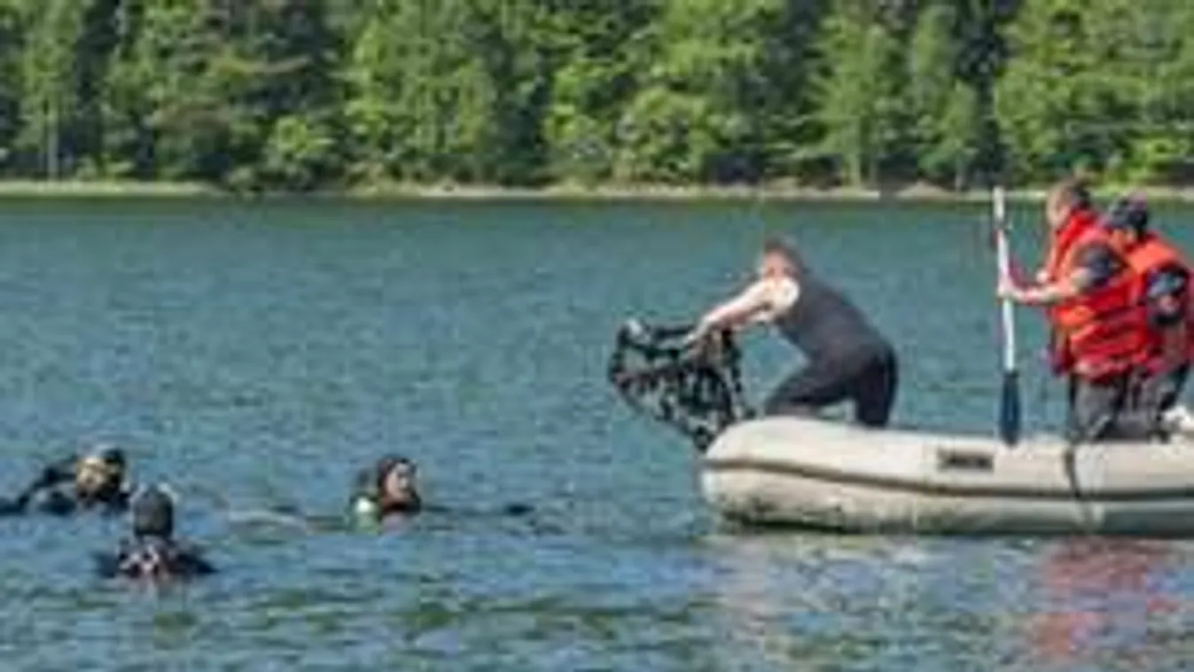 Öngyilkos férfit mentettek ki a tóból