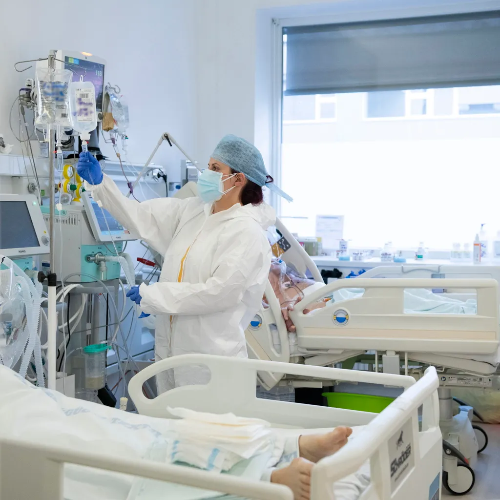 Koronavírus - Fertõzött betegek számára kialakított osztá