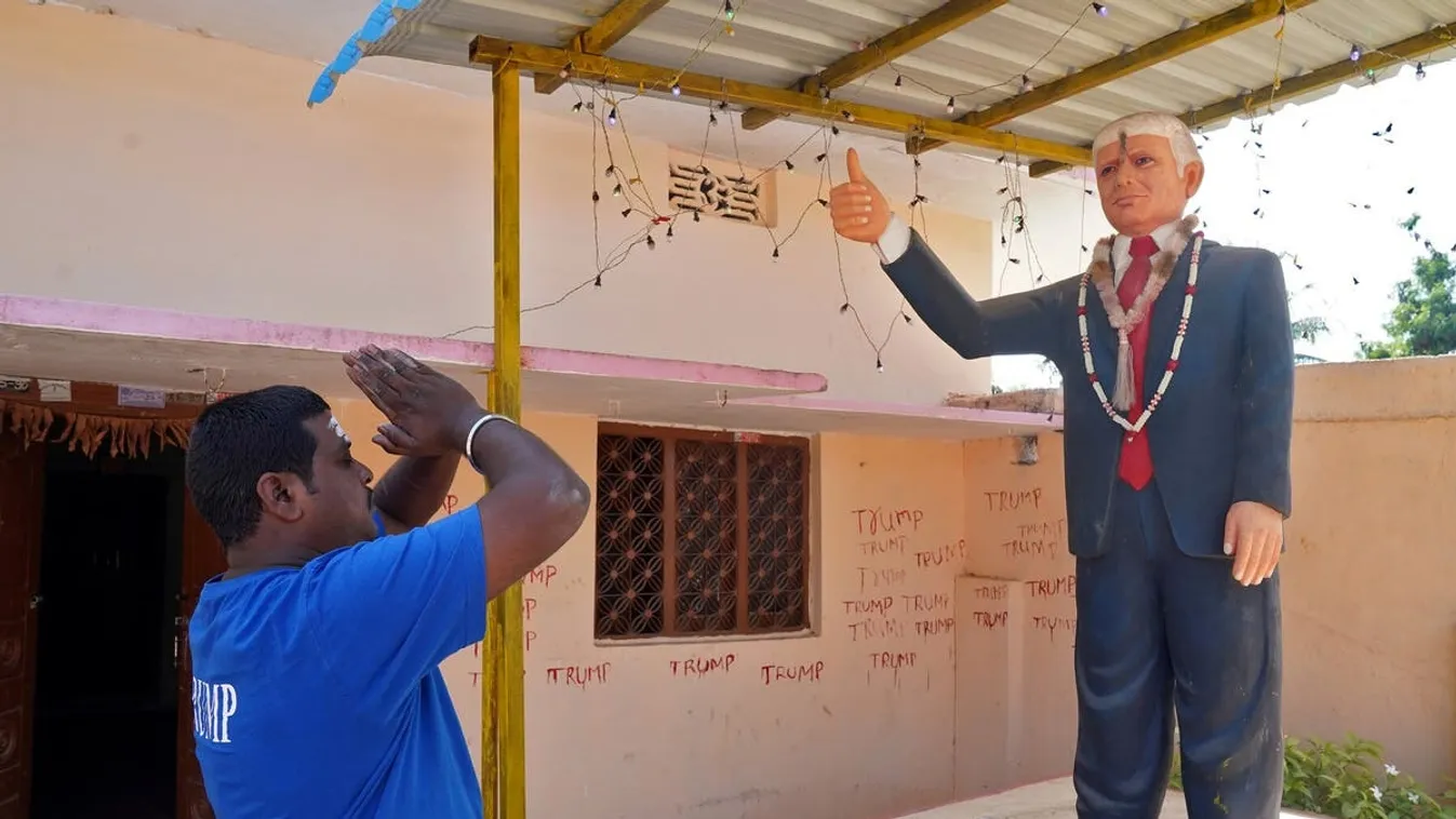 Szívrohamban meghalt Donald Trump legnagyobb rajongója, aki istenként imádta az elnököt