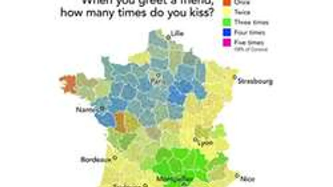 Egy kis csókföldrajz, íme a világ puszitérképe!