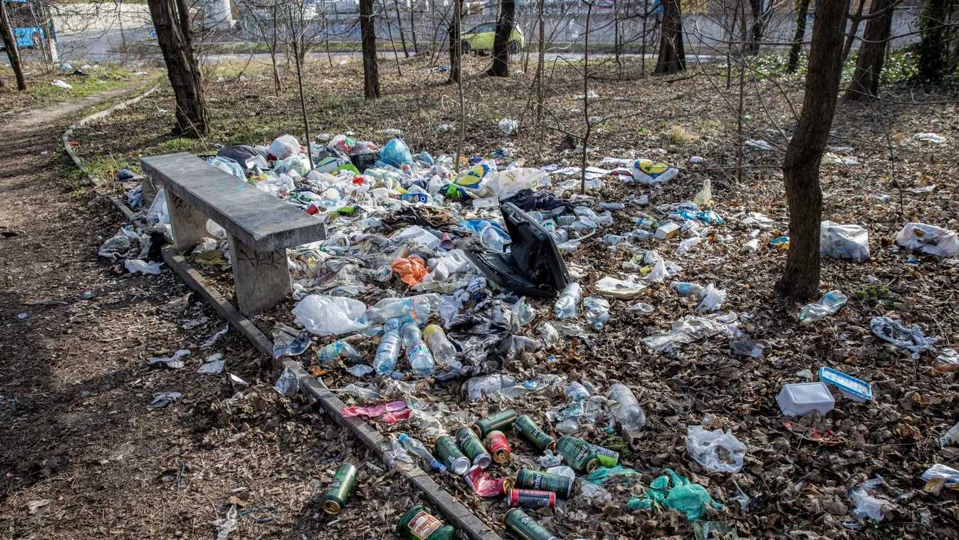Mi van itt? Szemét lepi el a kőbányai kiserdőt