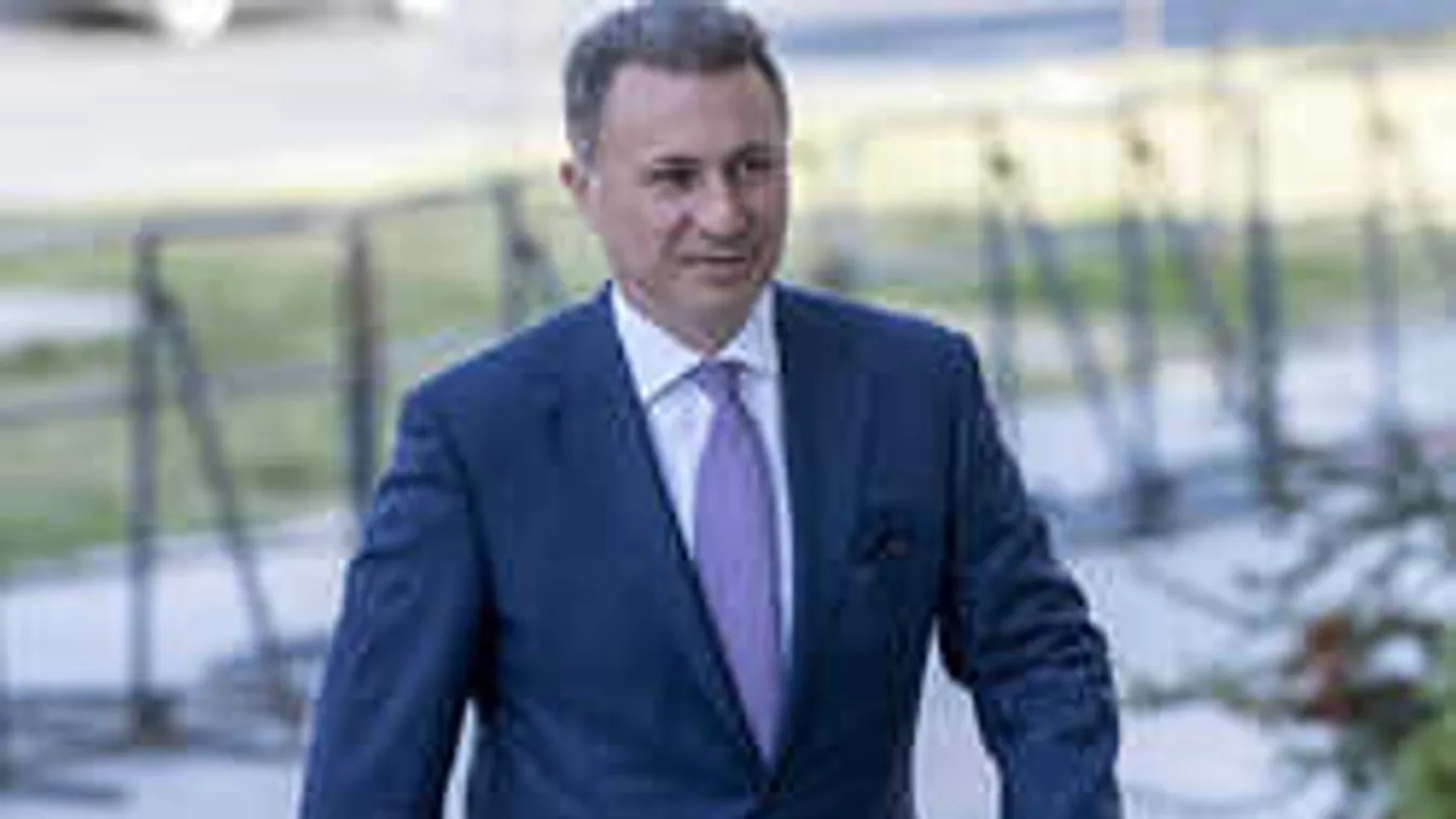 Gruevszki megkapta a menekültsátuszt, írta Facebook-oldalán a volt miniszterelnök