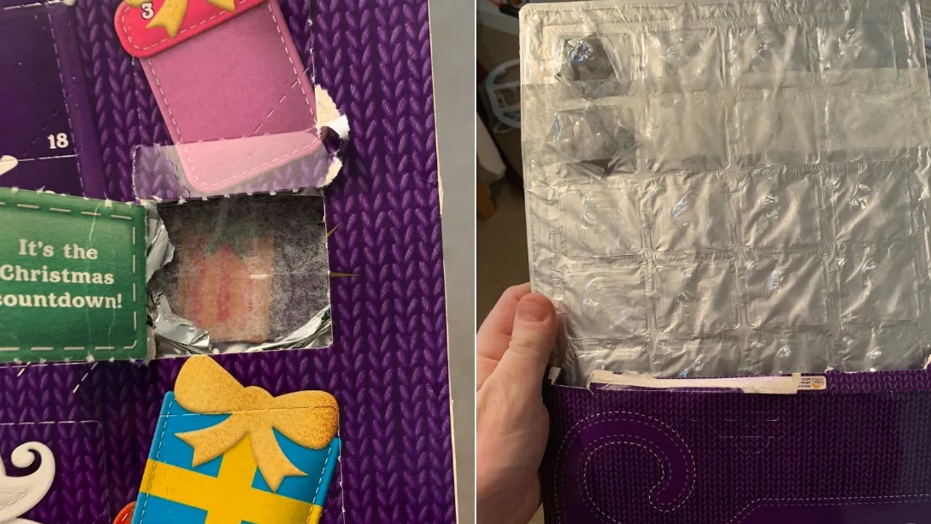 Üres adventi kalendáriumokat adott el a híres édességgyártó cég