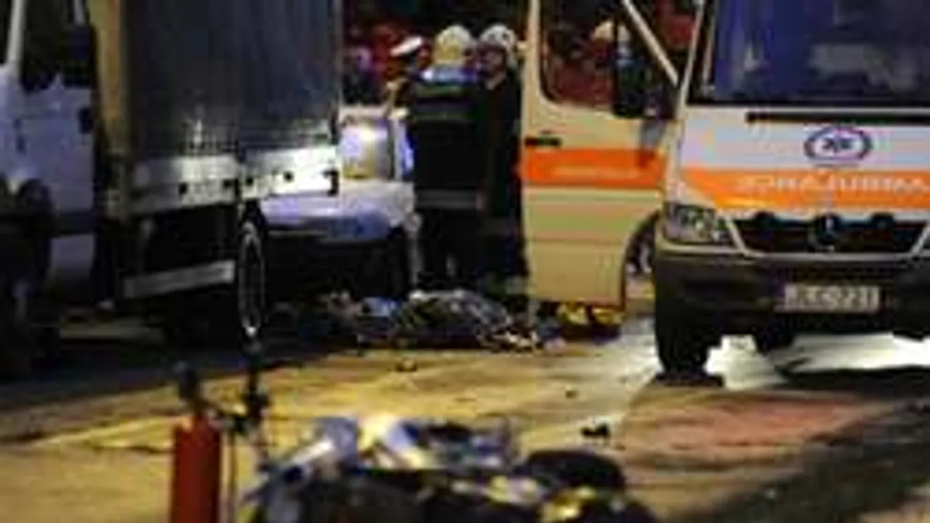 Brutális baleset: szörnyethalt a motoros Budapesten
