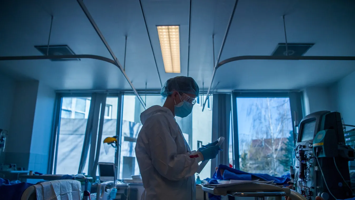 Ez zajlik a Semmelweis Covid-osztályán – megrázó fotók