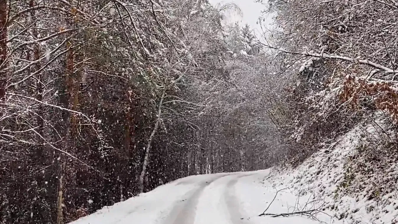 Hitted volna? Ekkora most a hó Kőszegen – videó