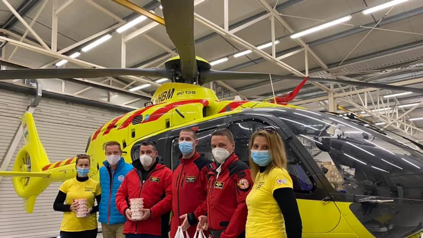 Etesd a dokit! Ingyen ebédet kapnak a légimentők, pizza érkezik a kórházakba