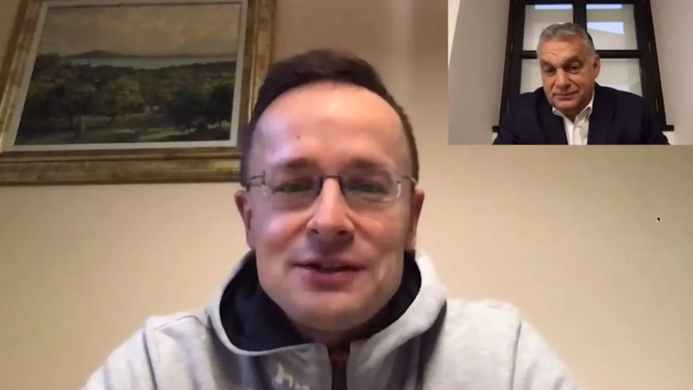 Orbán Viktornak a táncdalfesztivál jutott eszébe Szijjártó Péterről – videó