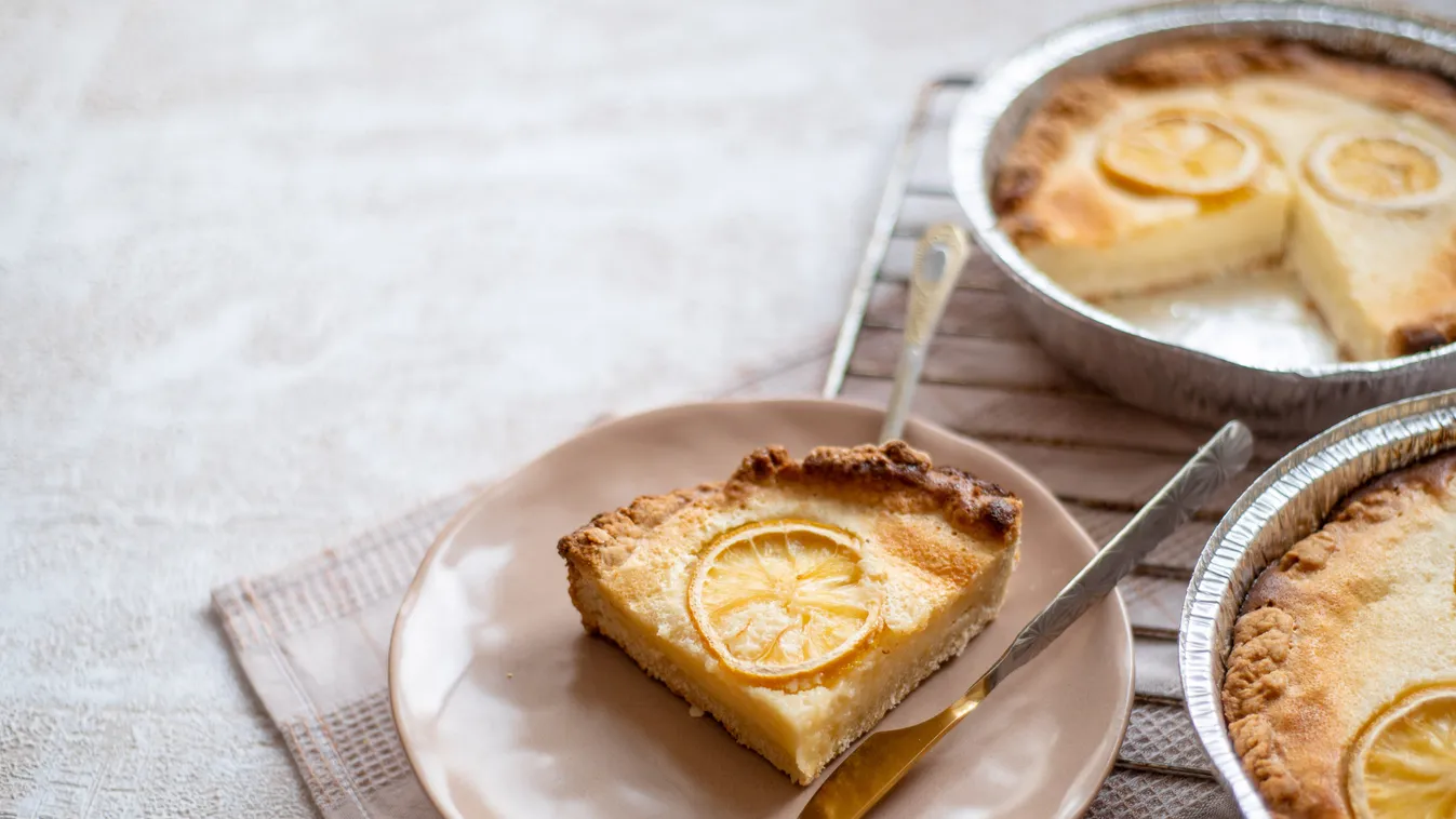 Lemon,Cake,,Fresh,Homemade,Cakes,In,The,Form,Of,A