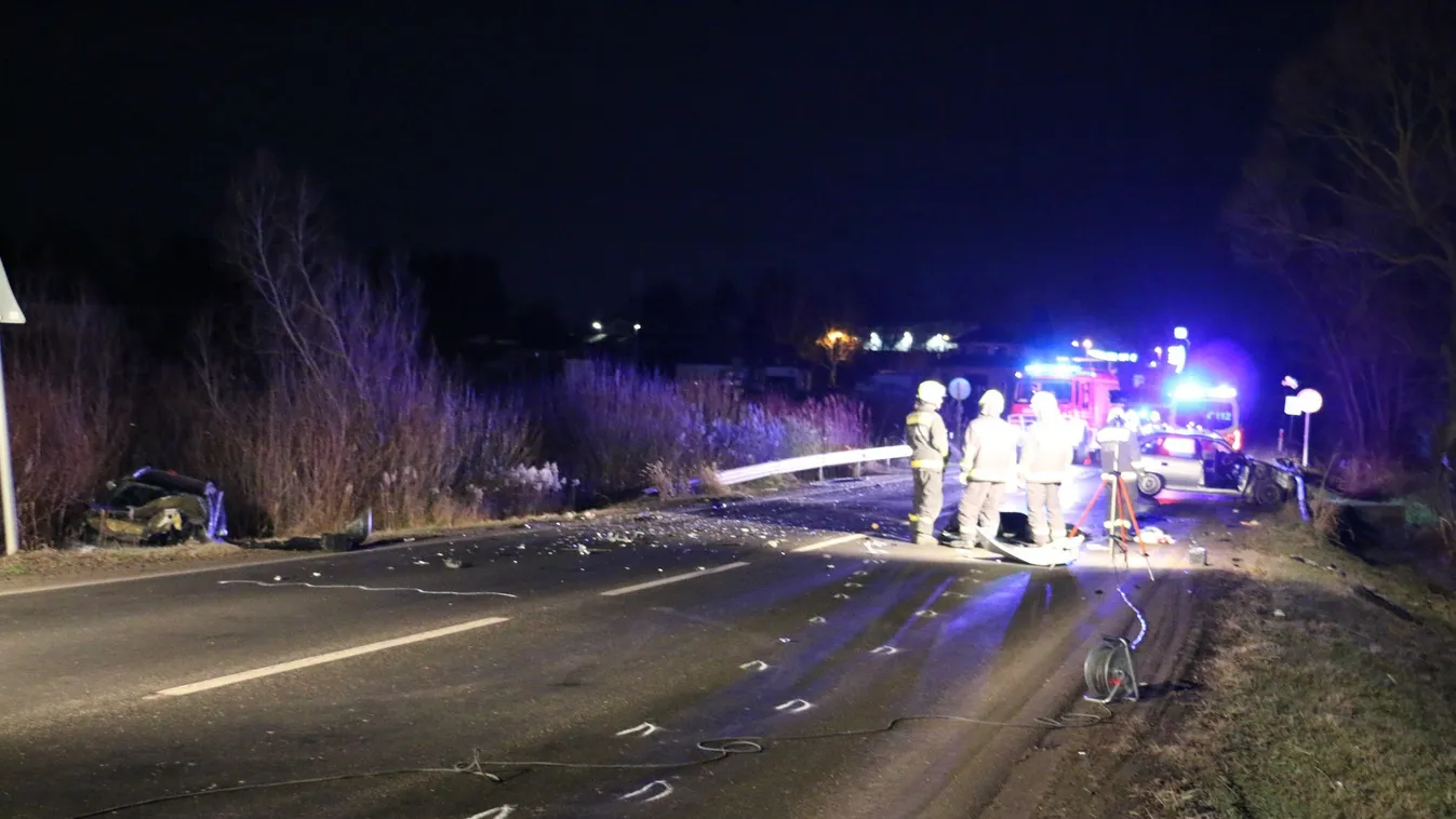 Brutális baleset történt az éjszaka, egy 37 éves férfi vesztette életét – fotók