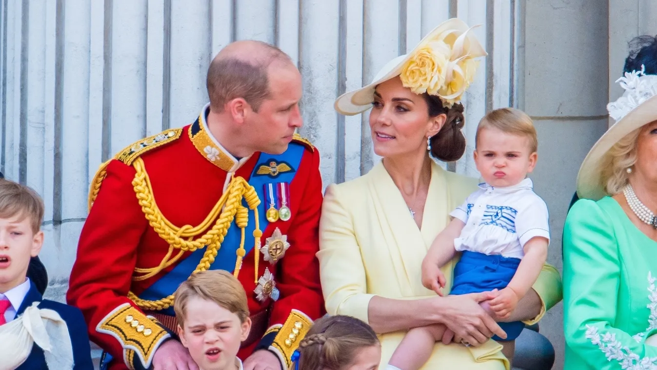 The British Royal Family attends Trooping the Colour Ceremony