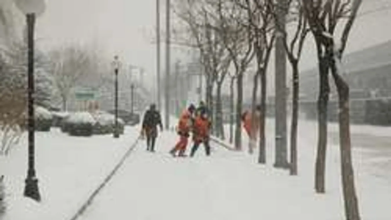 Brutális tél: hózáporral és szélviharral indul a hét!