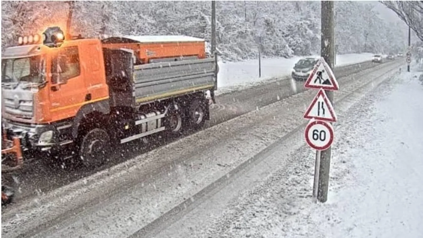 Brutális havazás: Sopronban közel 10 cm hó esett – Fotók
