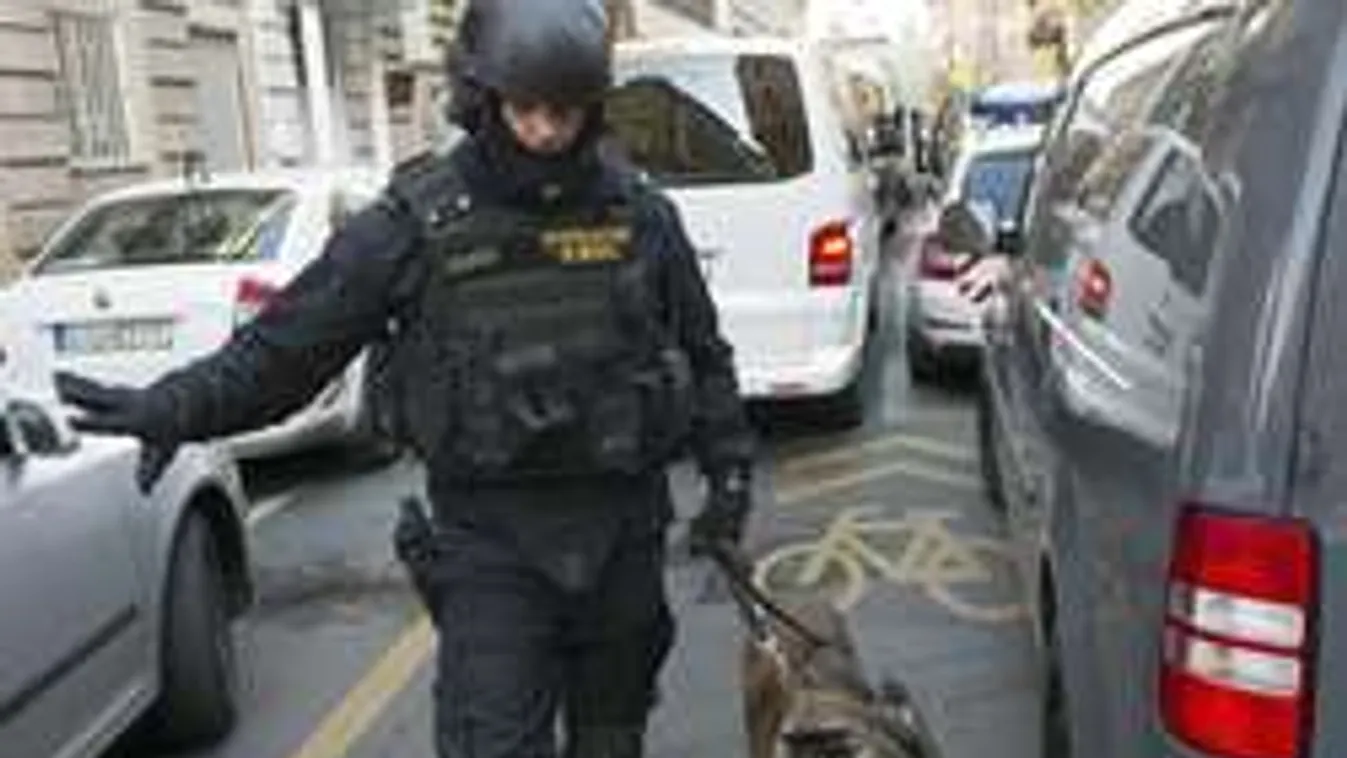 Emiatt a két férfi miatt zárták le a budapesti belvárost