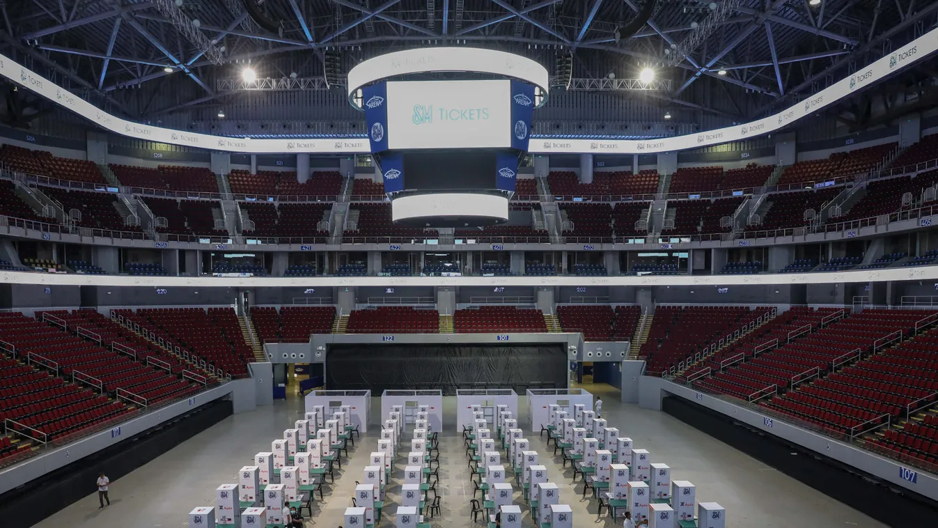 A koronavírus-járvány idején új értelmet nyert a sportcsarnok – Fotó