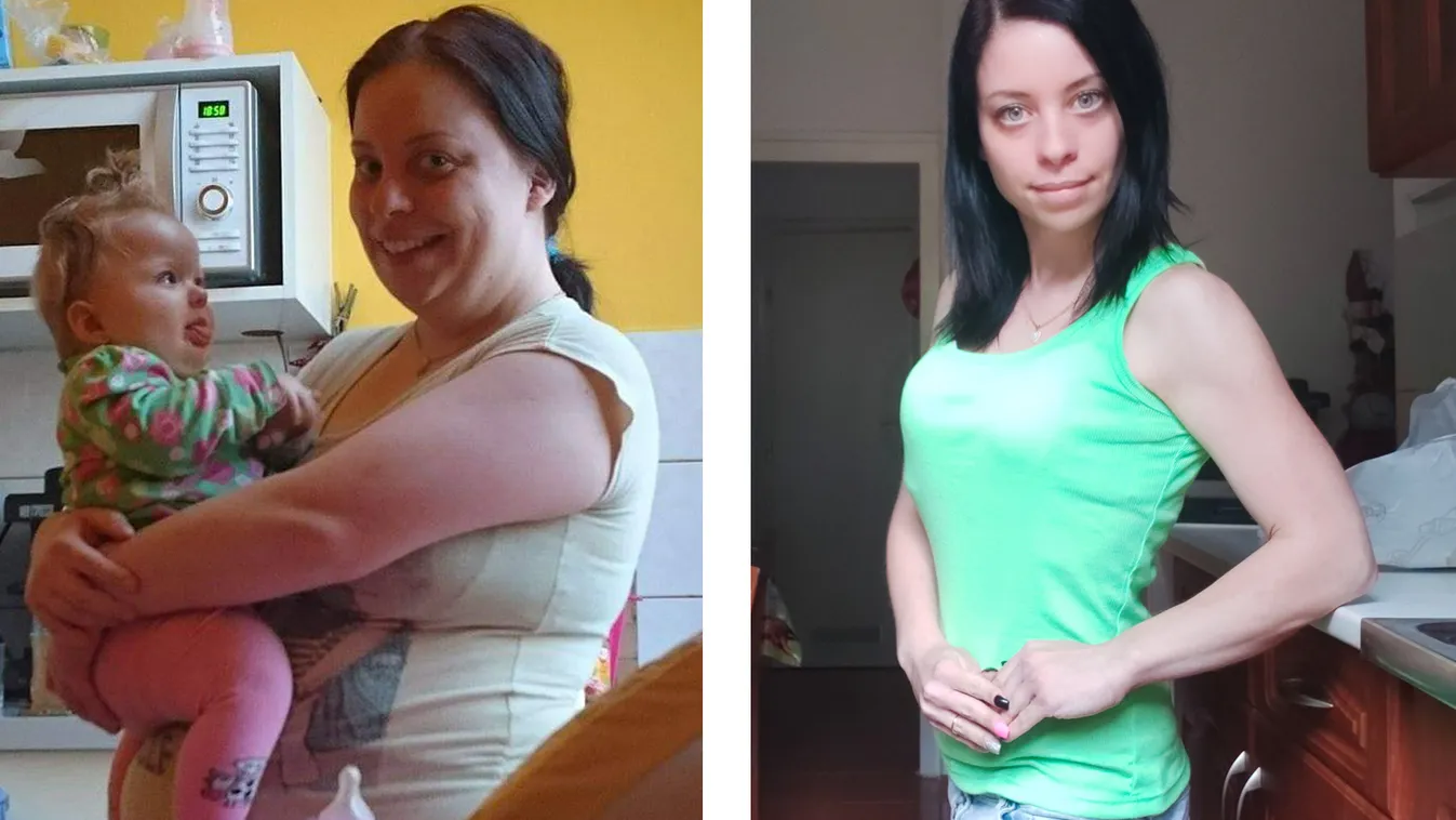 - 32 kg másfél év alatt: Rubint Réka segítségével bombanő lett a duci anyuka