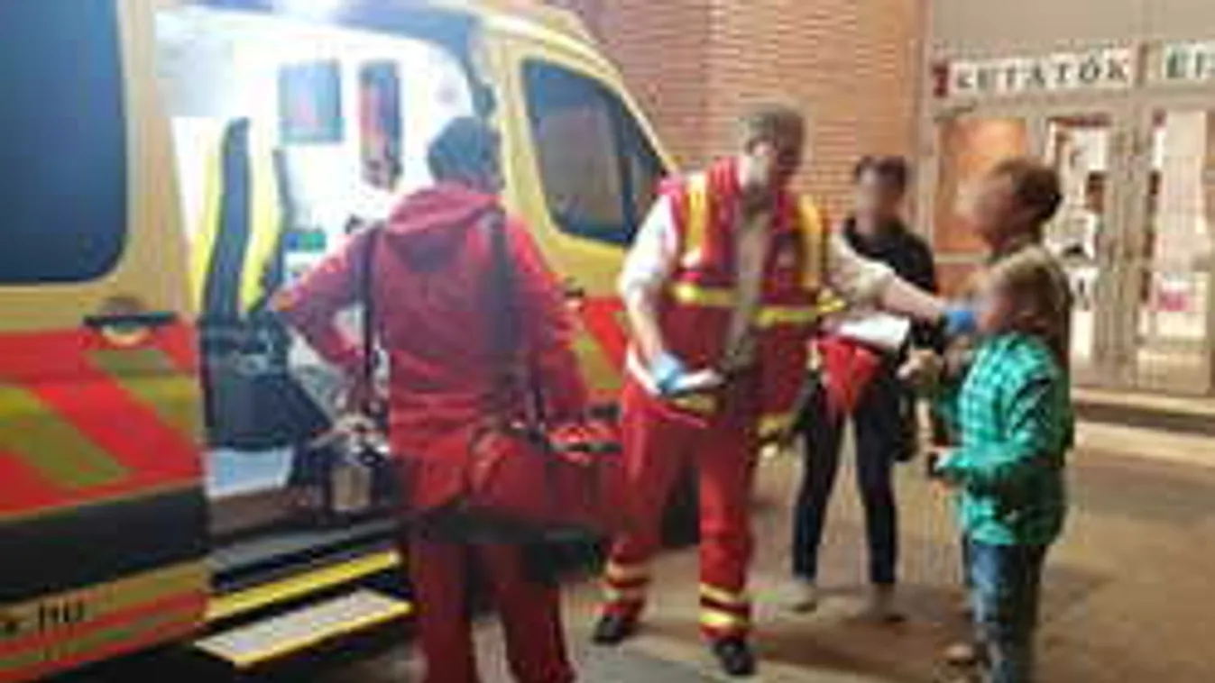 Most érkezett: nyolcan megsérültek egy robbanásban a szombathelyi egyetemen