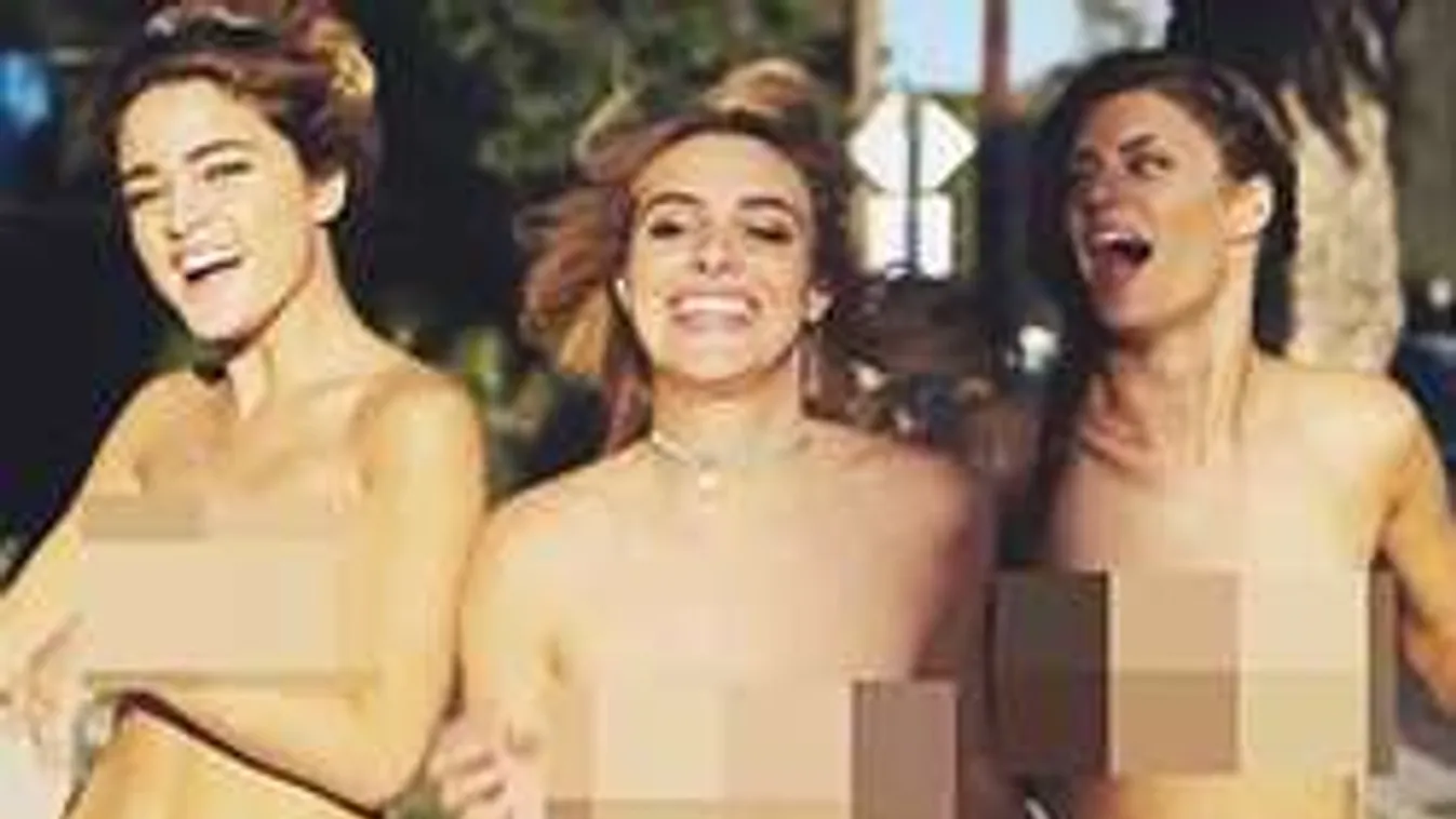 3 vadító meztelen modell a főszereplője a híres rockbanda klipjének!