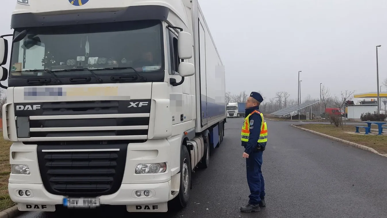 Nem hiszed el, mennyit fizethet a lebukott kamionos, aki 80-szor nem csengetett útdíjat