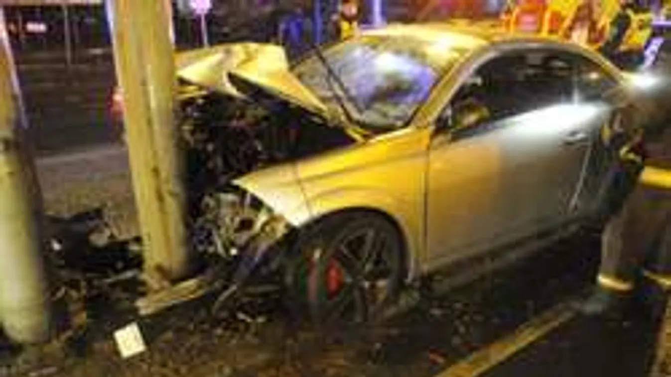 Durva fotók a budapesti halálos balesetről, esélye sem volt a férfinak