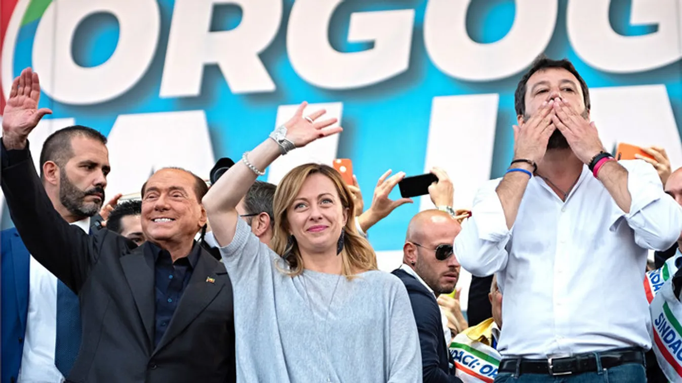 Hatalmas tüntetés a balos olasz kormány ellen