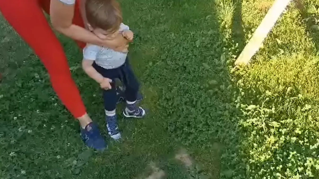 Igazi csoda: lépked és már járni tanul az SMA-s Zente – videó