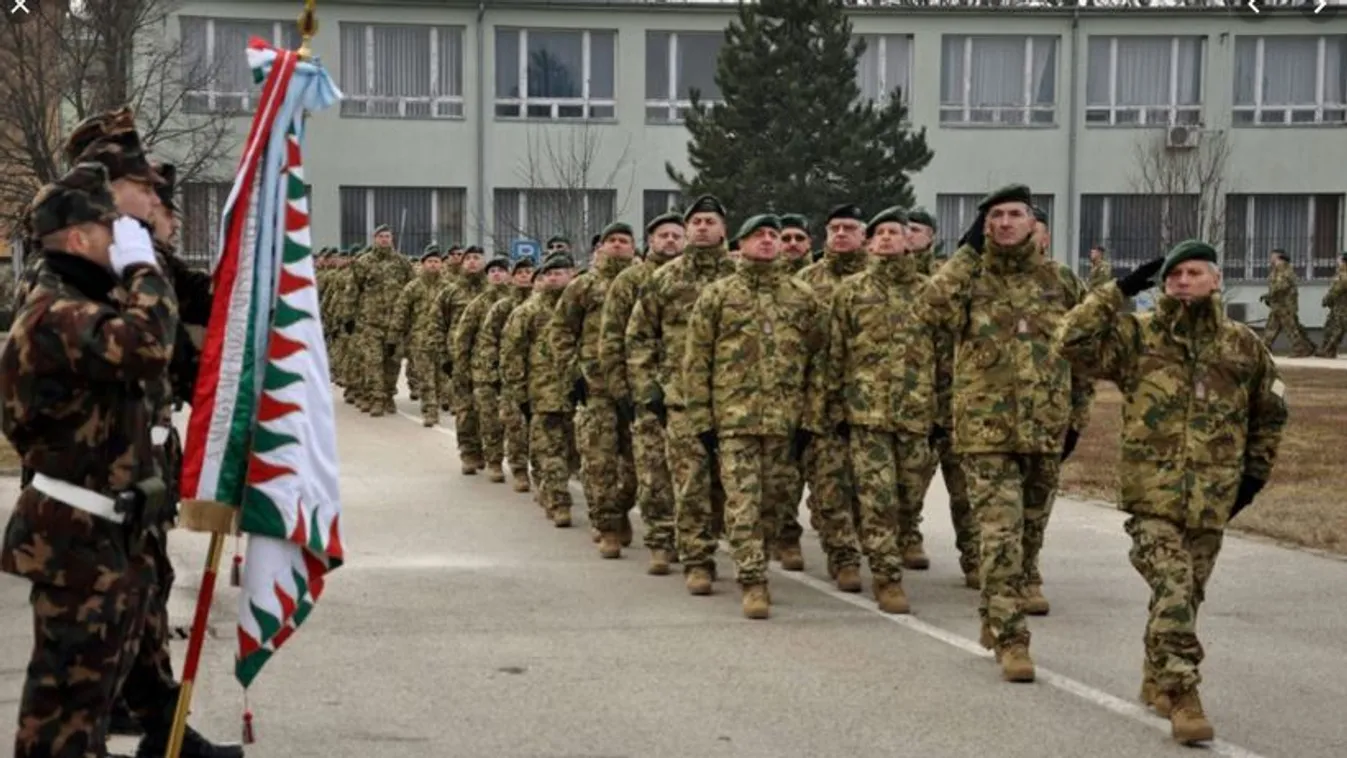 Februárban kapják megemelt illetményüket a katonák