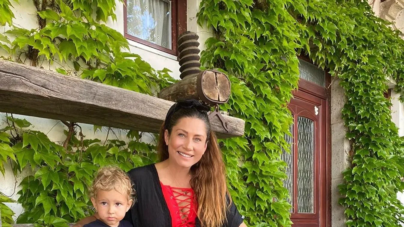 Különleges helyen töltötte a hétvégét Horváth Éva