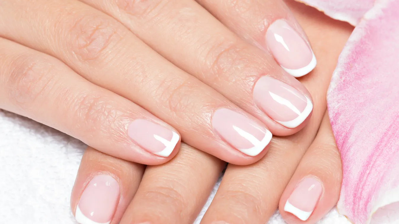 Beautiful,Woman's,Nails,With,French,Manicure