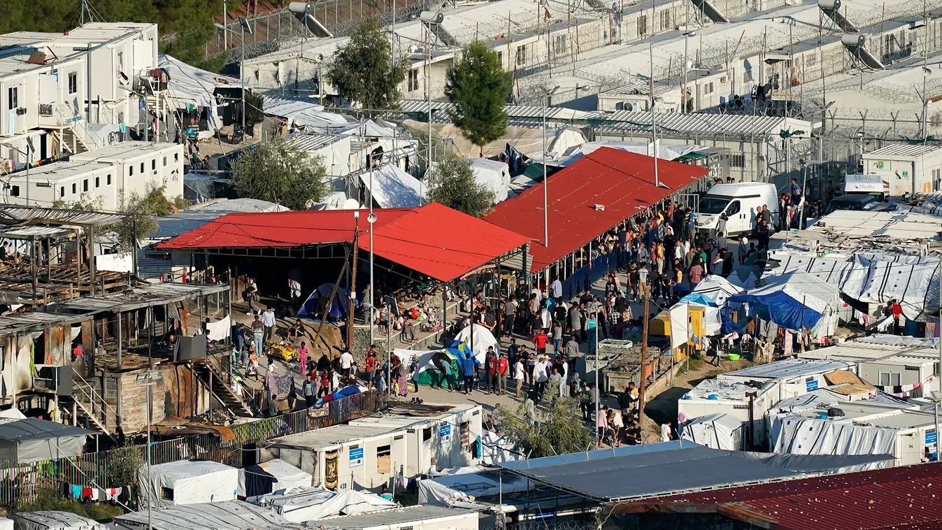 Overcrowding Continues At The Moria Refugee Camp