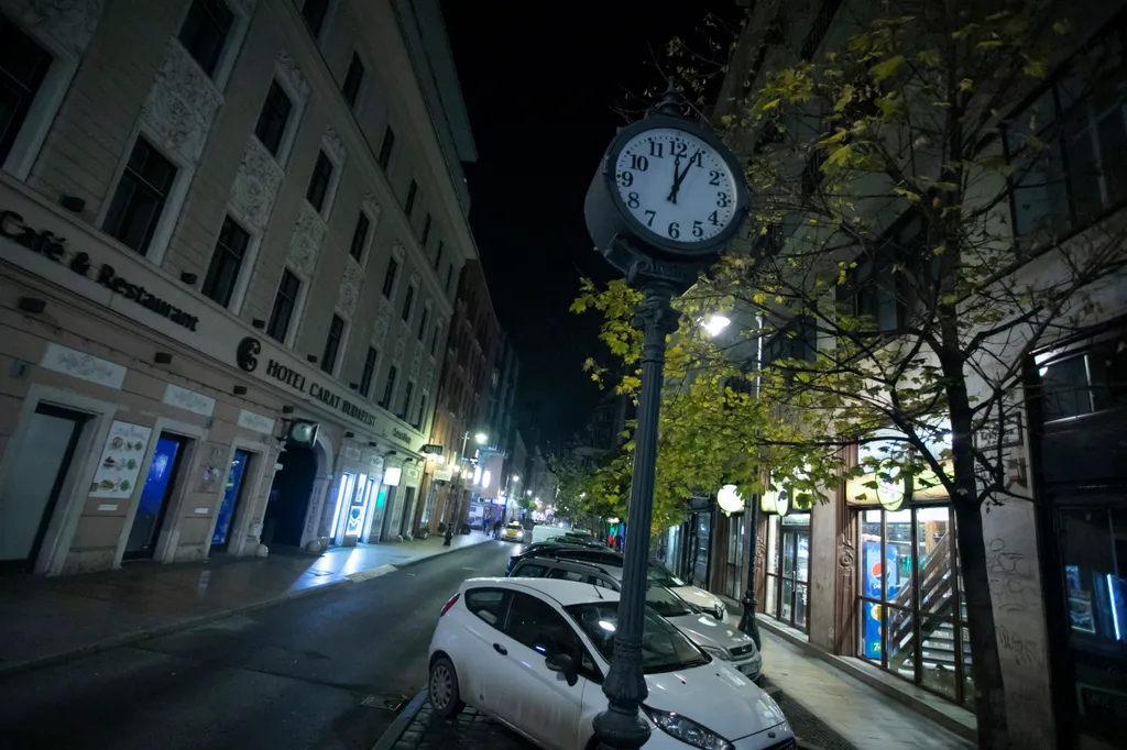 20201108   Budapest   Kijárási korlátozás  Fotó: Máté Krisztián (MK) Ripost