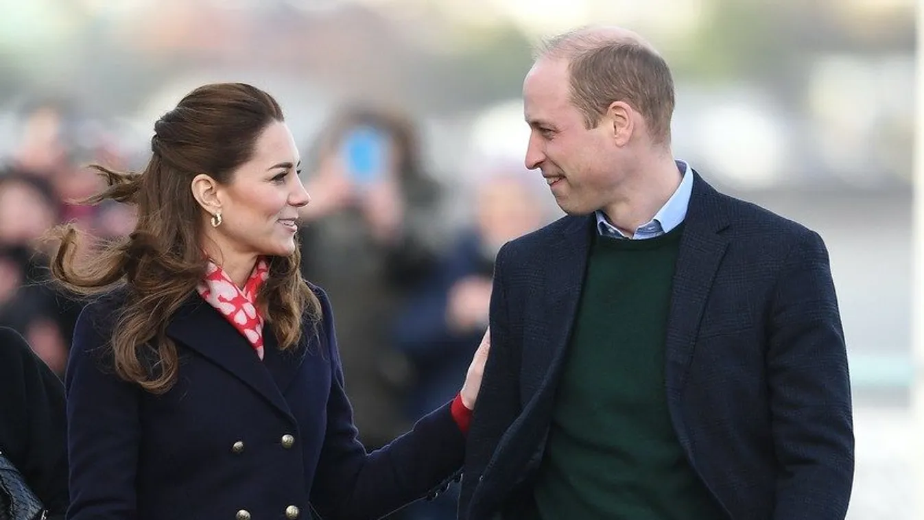 The Duke and Duchess of Cambridge visit the Mumbles Pier