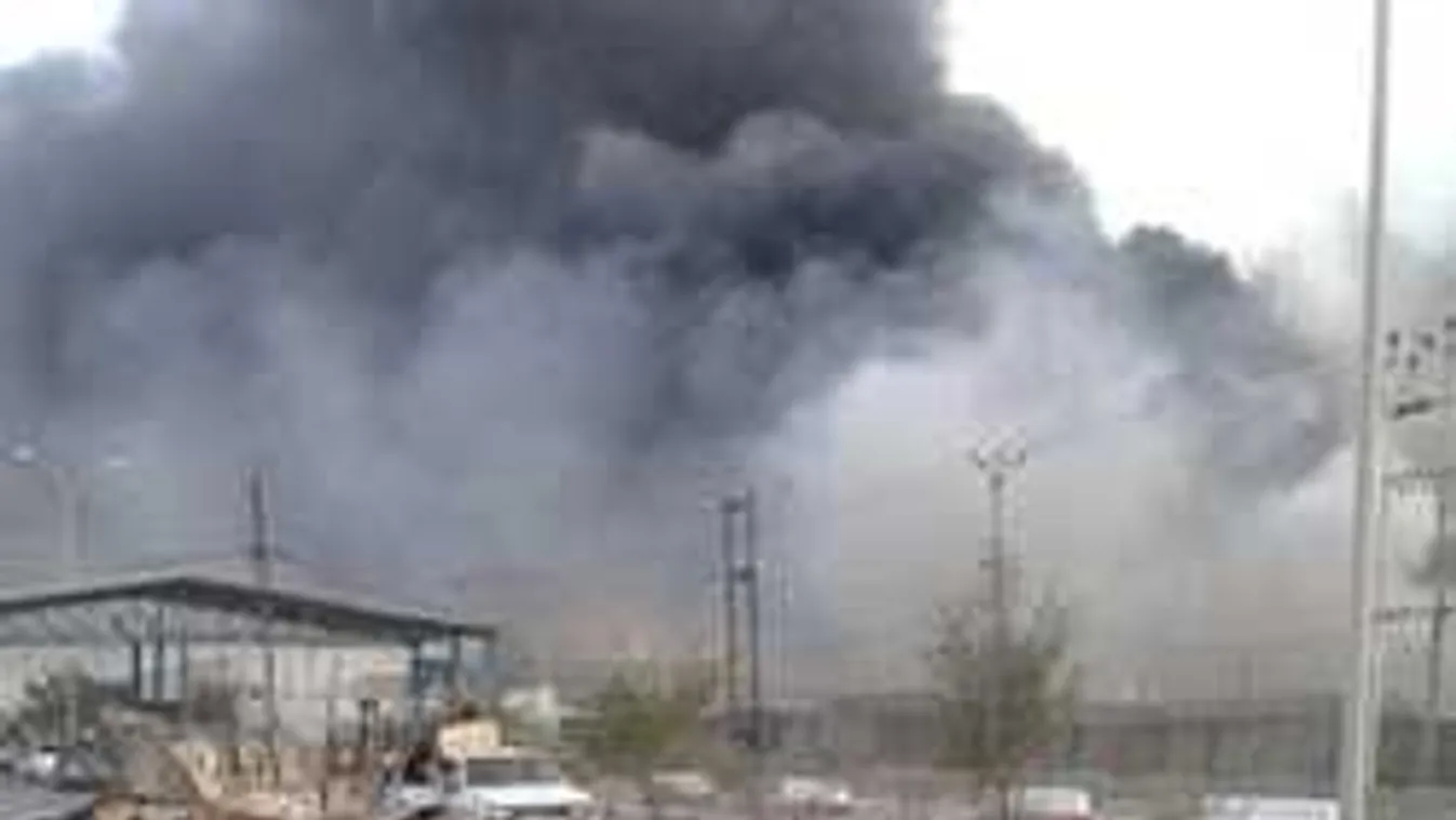 Hatalmas robbanás történt egy benzinkútnál - videó