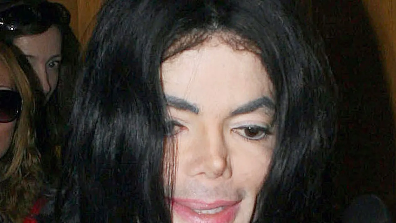 Michael Jackson Leaves Skin Clinic Surrounded By Group of Concerned Gal Pals!