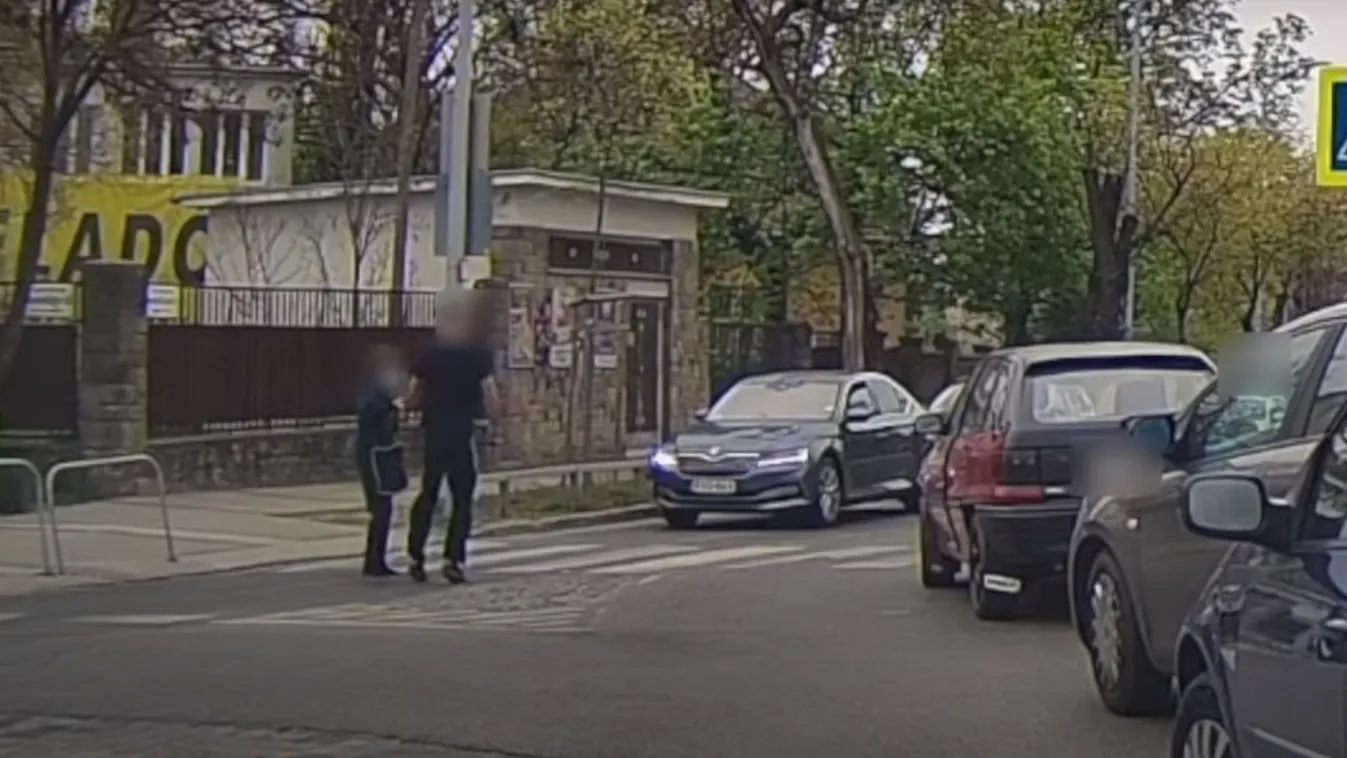 Az anyák napja hőse: kiszállt a kocsiból, hogy átsegítse az idős nőt az úton – Videó