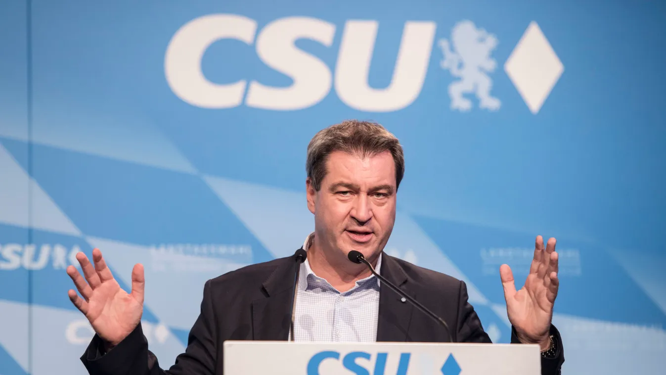 CSU Campaigns In Bavarian Elections