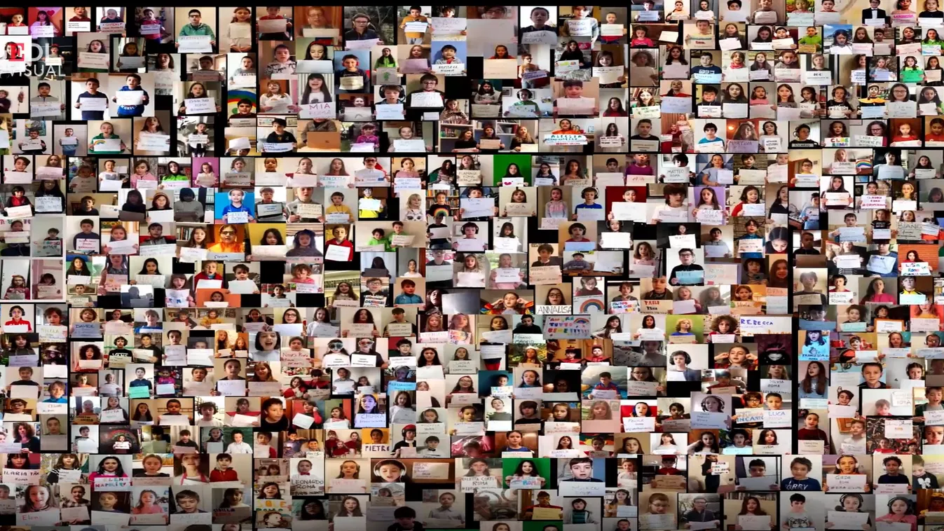 Nem lehet sírás nélkül nézni: így énekel együtt 700 kisgyerek a járvány idején