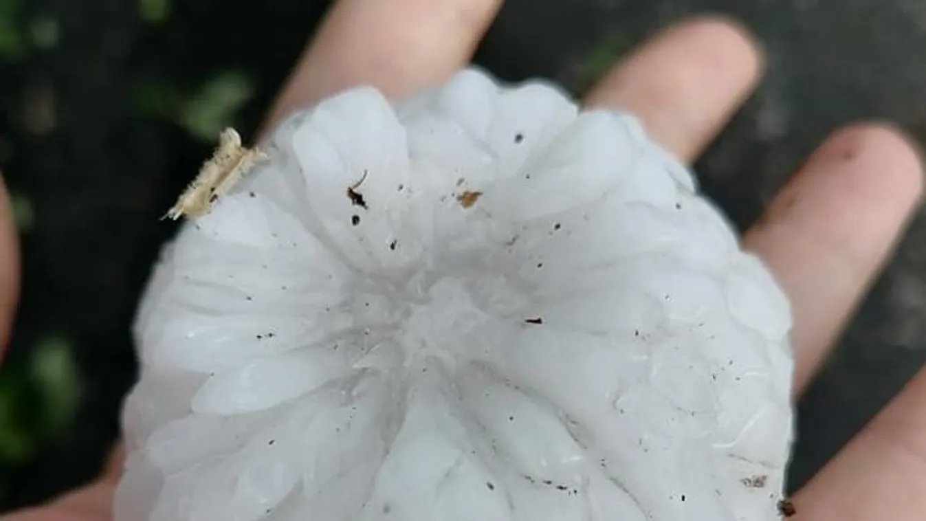 Brutális vihar tombolt Miskolcon, mindent elvert a jég – fotó