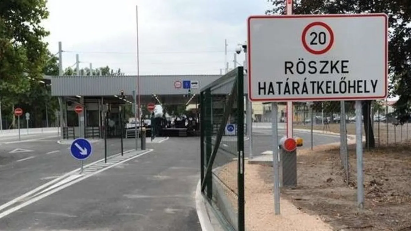 Belehalt a hőségben való várakozásba egy férfi Röszkénél